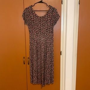 Vintage 90s floral dress